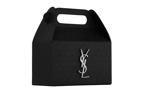 ysl lunchbox bag|Saint Laurent Take Away Box in Calf Leather .